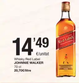 SPAR Fragadis JOHNNIE WALKER Whisky Red Label oferta