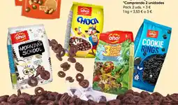 Pepco OHO cereales de caramelo y miel leche condensada o chocolate oferta