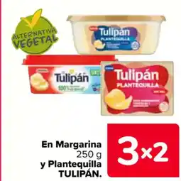 Carrefour TULIPÁN En Margarina y Plantequilla oferta