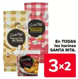 Carrefour SANTA RITA En todas las harinas oferta