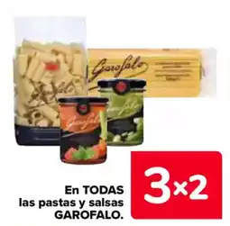 Carrefour GAROFALO En todas las pastas y salsas oferta