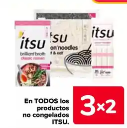 Carrefour ITSU En todos los productos no congelados oferta