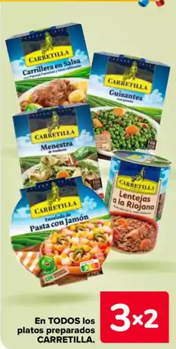 Carrefour CARRETILLA En todos los platos preparados oferta