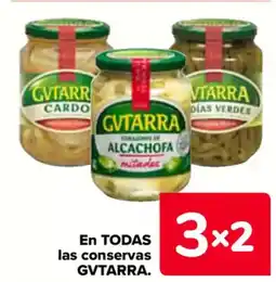 Carrefour GVTARRA En todas las conservas oferta