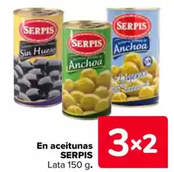 Carrefour SERPIS En aceitunas oferta