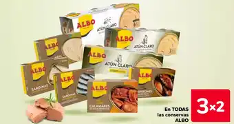 Carrefour ALBO En todas las conservas oferta