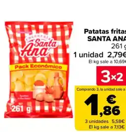 Carrefour SANTA ANA Patatas fritas oferta