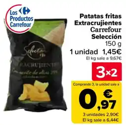 Carrefour Patatas fritas Extracrujientes Carrefour Selección oferta