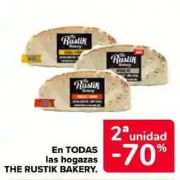 Carrefour THE RUSTIK BAKERY En todas las hogazas oferta