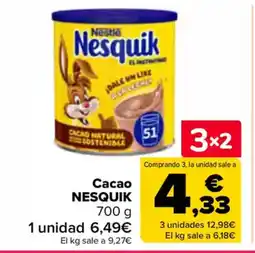 Carrefour NESQUIK Cacao oferta