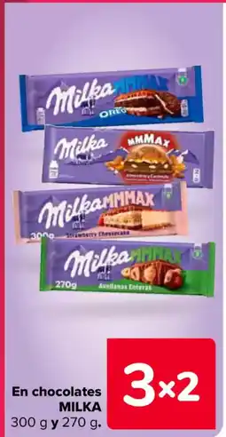 Carrefour MILKA En chocolates oferta