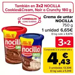 Carrefour NOCILLA Crema de untar oferta