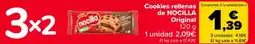 Carrefour NOCILLA Cookies rellenas Comprando 3, la unidad sale a de Original oferta