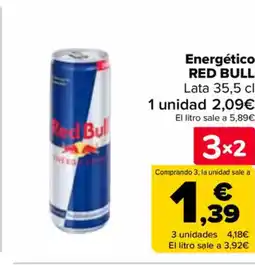 Carrefour RED BULL Energético oferta