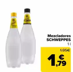 Carrefour SCHWEPPES Mezcladores oferta