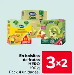 Carrefour HERO En bolsitas de frutas oferta