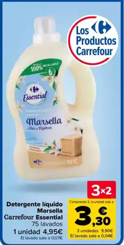 Carrefour Detergente líquido Marsella Carrefour Essential oferta