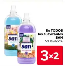 Carrefour SAN En todos los suavizantes oferta