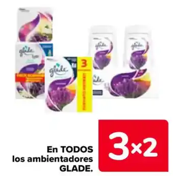 Carrefour GLADE En todos los ambientadores oferta
