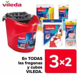 Carrefour VILEDA En todas las fregonas y cubos oferta