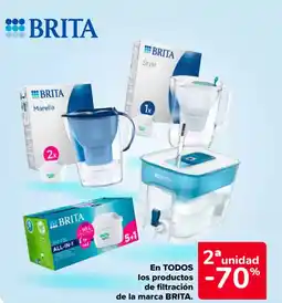 Carrefour BRITA En todos los productos de filtración de la marca oferta