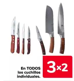 Carrefour En todos los cuchillos individuales. oferta