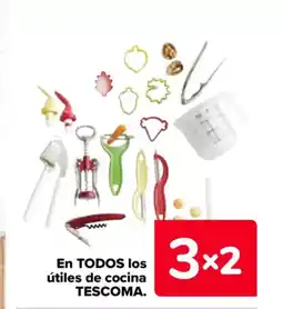 Carrefour TESCOMA En todos los útiles de cocina oferta