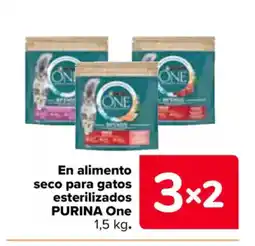 Carrefour PURINA ONE En alimento seco para gatos esterilizados oferta