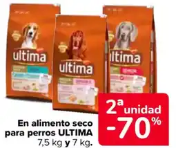 Carrefour ULTIMA En alimento seco para perros oferta