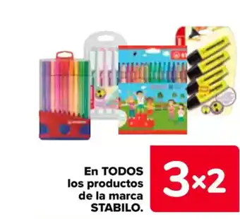 Carrefour STABILO En todos los productos de la marca oferta