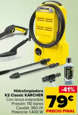 Carrefour KARCHER  Hidrolimpiadora k2 classic oferta