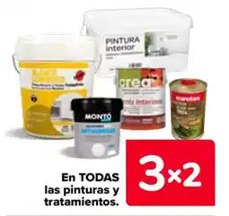 Carrefour En TODAS las pinturas y tratamientos. oferta