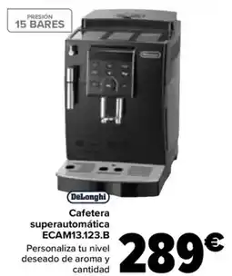 Carrefour DELONGHI Cafetera superautomática ECAM13.123.B oferta