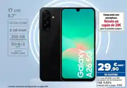 Carrefour SAMSUNG Smartphone libre Galaxy A26 oferta