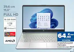 Carrefour Portátil 15S-EQ2150NS oferta