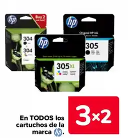 Carrefour HP En todos los cartuchos de la marca oferta