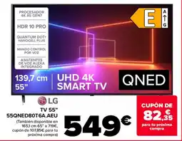 Carrefour TV 55" 55QNED80T6A .AEU oferta