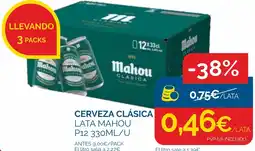 Cash Ecofamilia MAHOU Cerveza clásica oferta