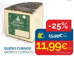 Cash Ecofamilia Queso curado ibérico cerrato oferta