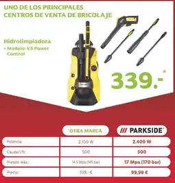 Lidl PARKSIDE® Hidrolimpiadora oferta