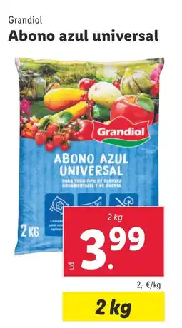 Lidl GRANDIOL Abono azul universal oferta