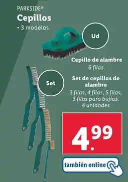 Lidl PARKSIDE® Cepillos oferta