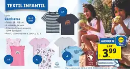 Lidl LUPILU Camisetas oferta