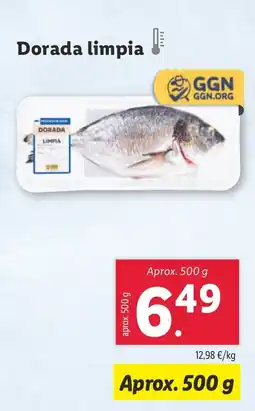 Lidl Dorada limpia oferta