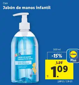 Lidl CIEN Jabón de manos infantil oferta