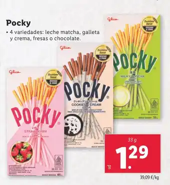 Lidl Pocky oferta