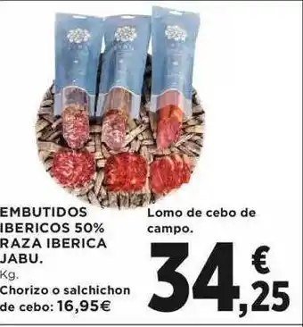 Fotoprix Embutidos Ibericos 50% Raza Iberica Jabu oferta