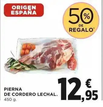 Fotoprix Pierna De Cordero Lechal oferta