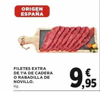 Fotoprix Filetes Extra De 1a A De Cadera O Rabadilla De Novillo oferta