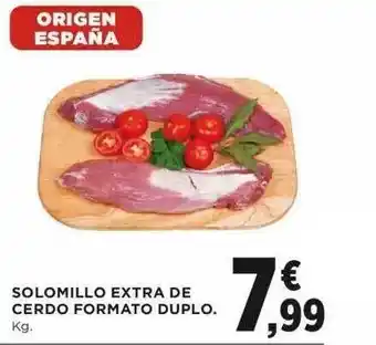 Fotoprix Solomillo Extra De Cerdo Formato Duplo oferta